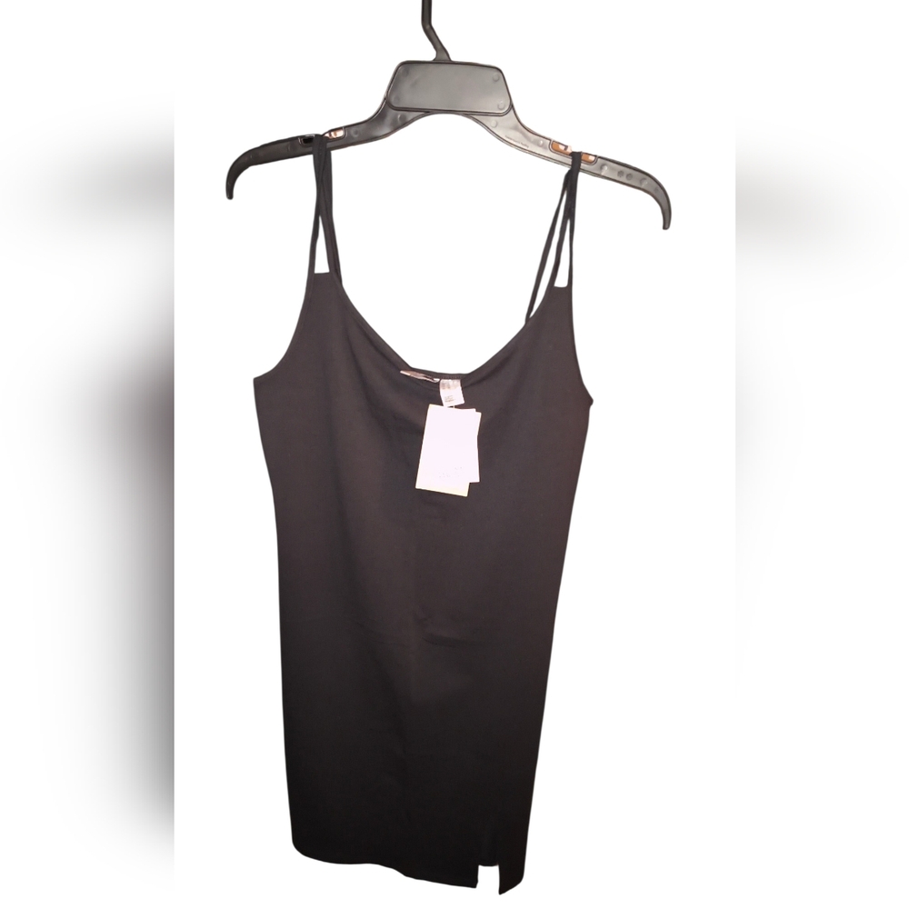 H&m Divided Black Strappt Dress